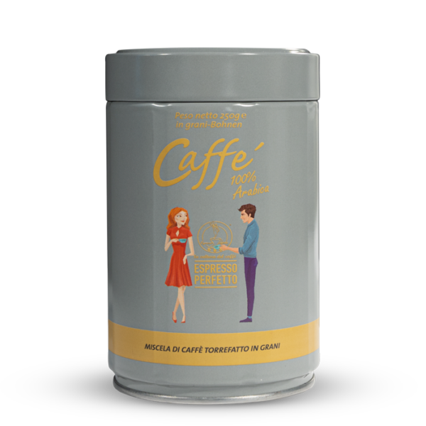 Espresso Perfetto 100% Arabica 250g Bohnen - 1.png