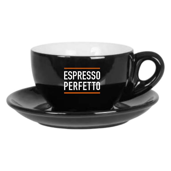 Espresso Perfetto Milchkaffee Tasse Schwarz Palermo.png