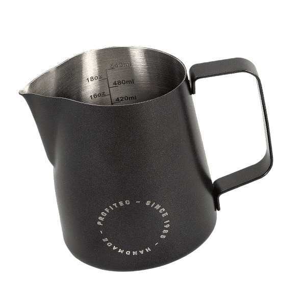 Profitec Milchkännchen Schwarz.png